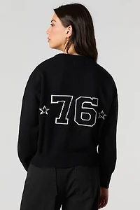 City Jacquard Knit Sweater