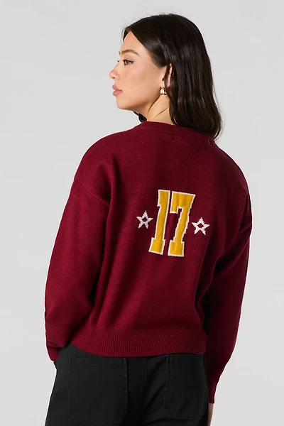 City Jacquard Knit Sweater