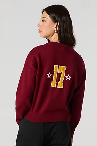 City Jacquard Knit Sweater