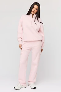 Premium Fleece Boyfriend Half Zip