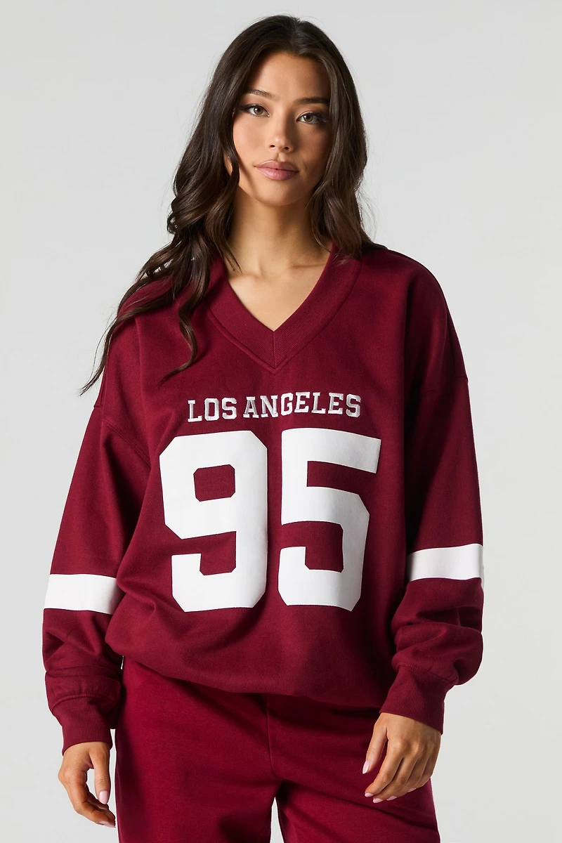 Graphic Fleece Sweatshirt