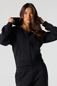 Premium Fleece Classic Zip-Up Hoodie