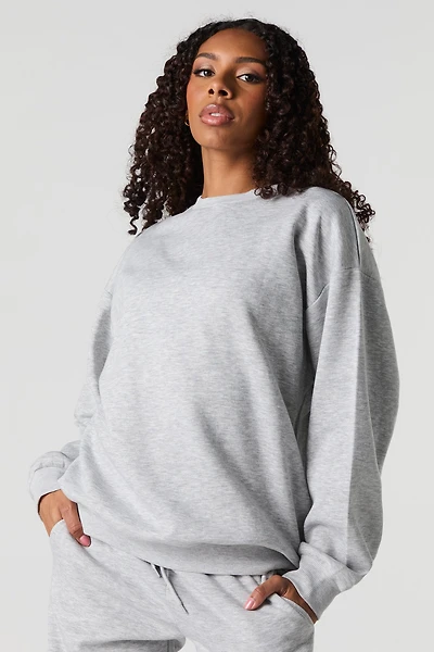 Oversized Fleece Sweatshirt