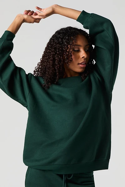 Oversized Fleece Sweatshirt