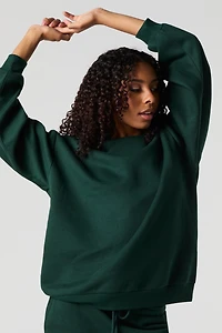 Oversized Fleece Sweatshirt