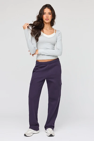 Pantalon d'entraînement cargo en molleton supérieur
