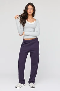Pantalon d'entraînement cargo en molleton supérieur