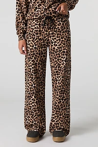 Pantalon en molleton imprimé