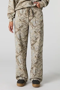 Pantalon en molleton imprimé