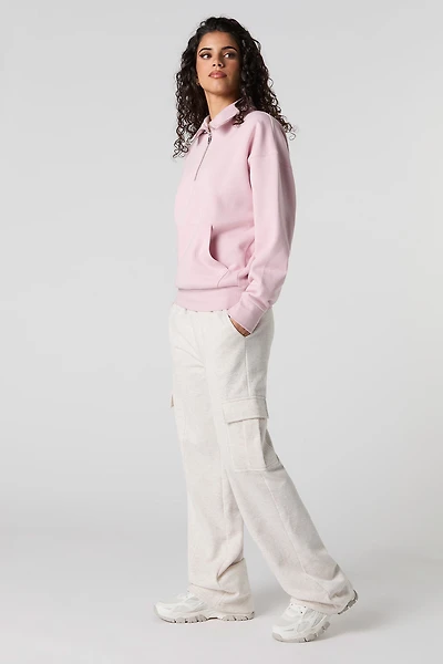Pantalon cargo en molleton