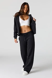 French Terry Straight Leg Sweatpant