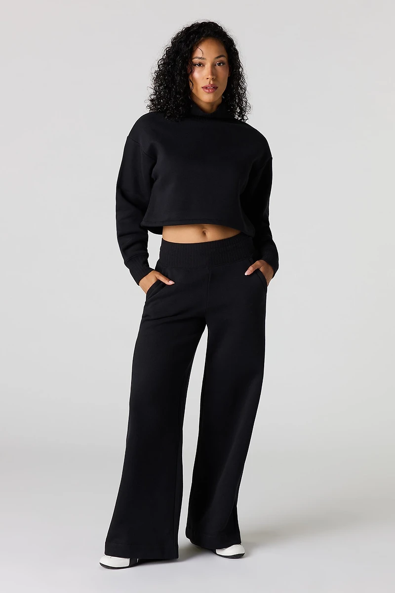 Premium Fleece Wide Leg Sweatpant