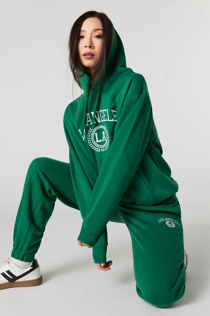 Destination Embroidered Fleece Jogger