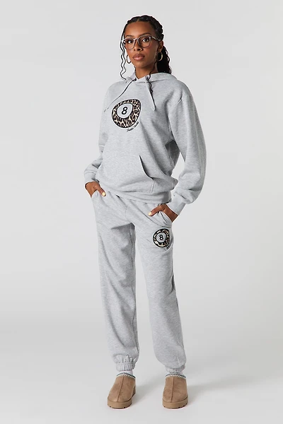 8 Ball Embroidered Classic Fleece Jogger
