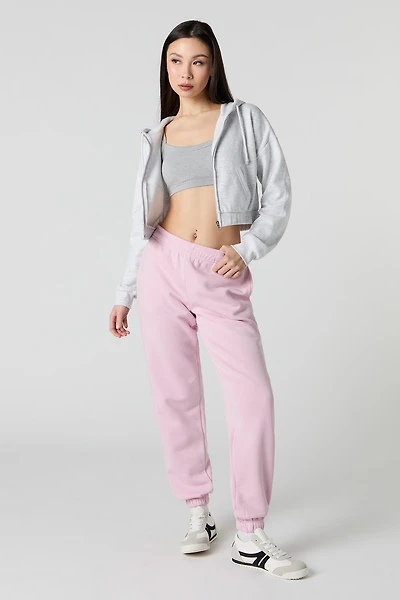 Jogger en molleton classique