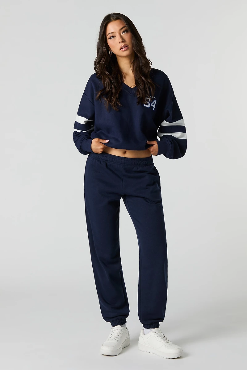 Jogger en molleton