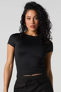 T-shirt ras du cou profilé