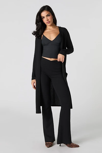 Knit Longline Cardigan