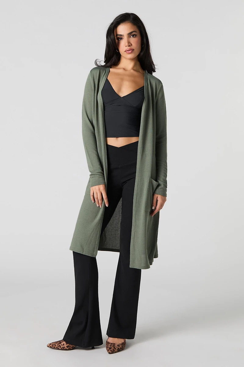 Knit Longline Cardigan