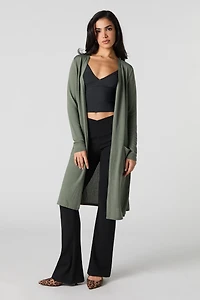 Knit Longline Cardigan