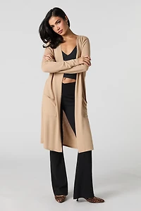 Knit Longline Cardigan