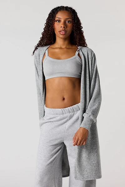 Longline Knit Cardigan