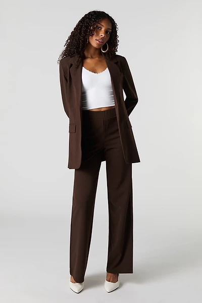 Pantalon habillé à jambe large