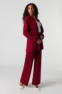 Pantalon habillé à jambe large