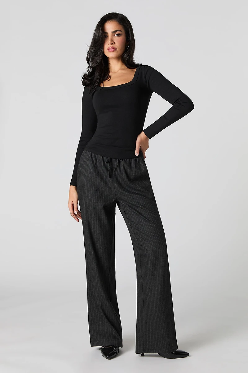 Pantalon habillé rayé