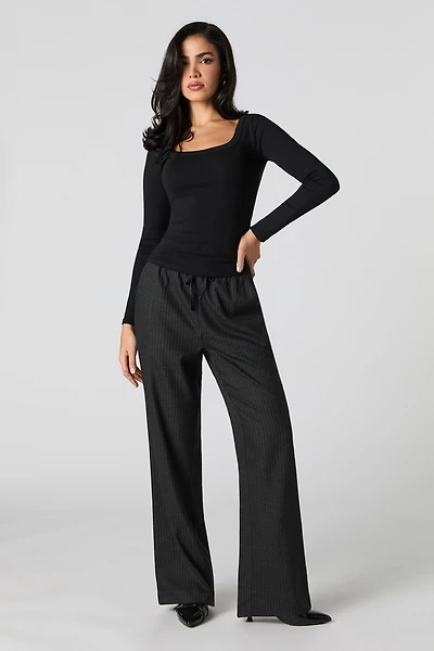 Pantalon habillé rayé