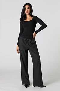 Pantalon habillé rayé