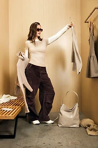 Corduroy Baggy Cargo Pant