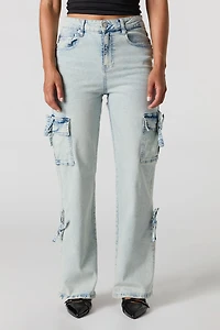 Mid Rise Cargo Jean