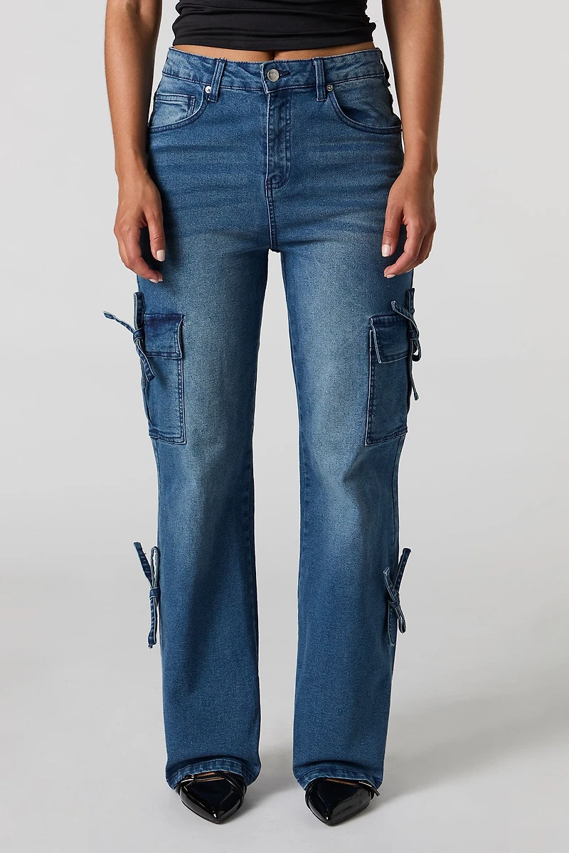 Mid Rise Cargo Jean