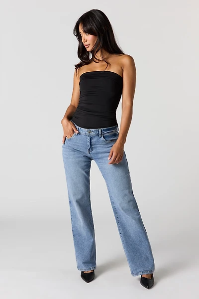 Low Rise Straight Jean