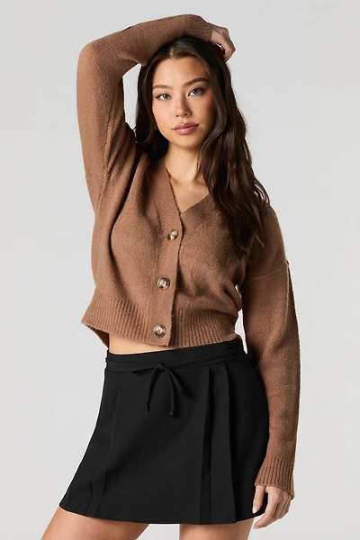 Tie Waist Mini Skort
