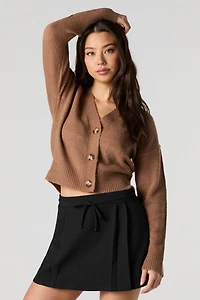 Tie Waist Mini Skort