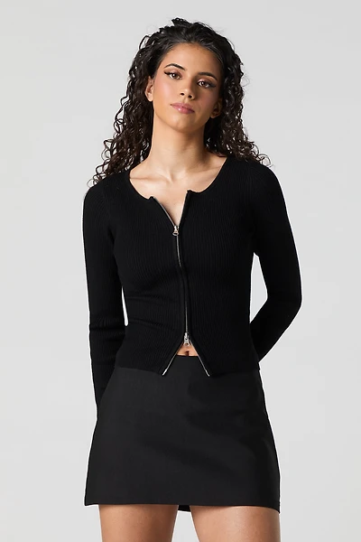 Minijupe-short unie