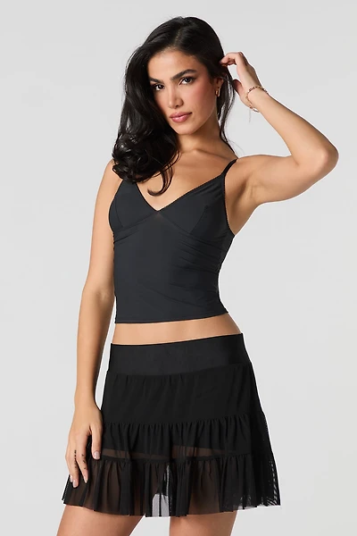 Mesh Mini Skort