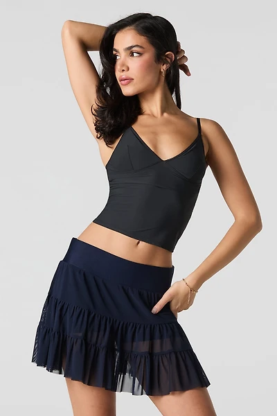 Mesh Mini Skort