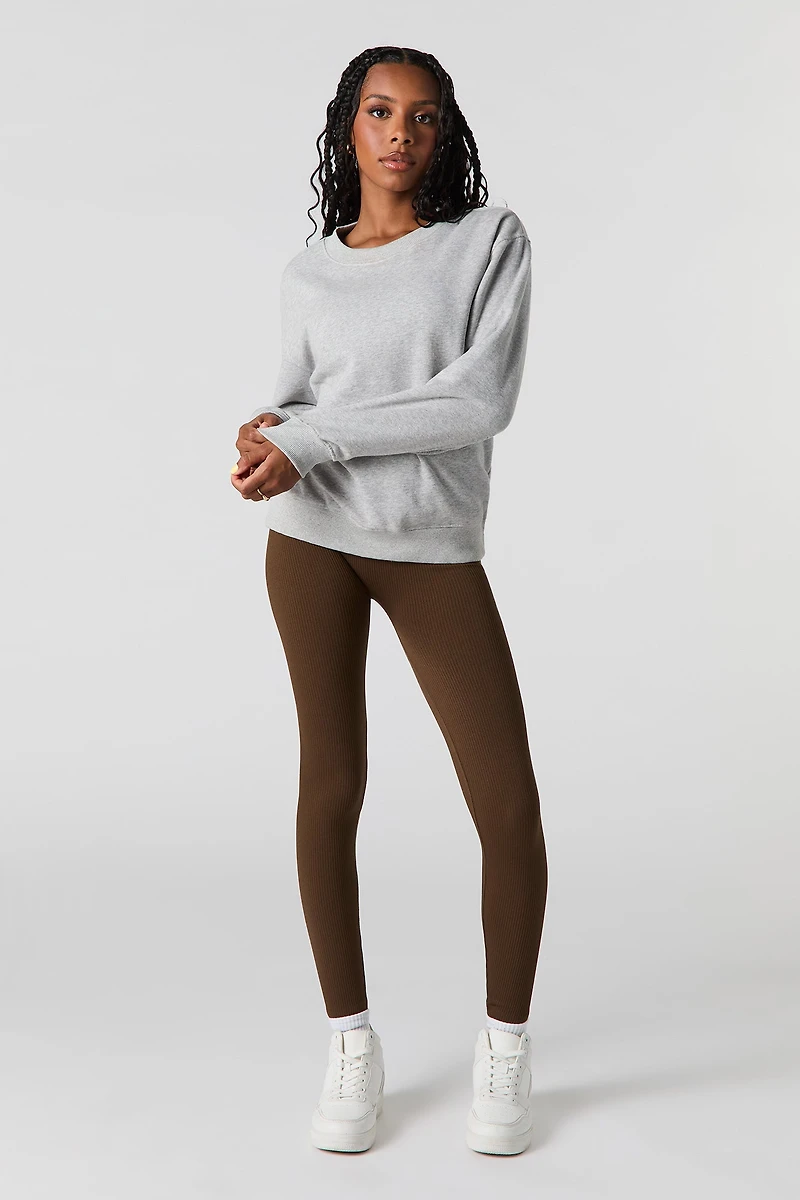 Legging côtelé classique