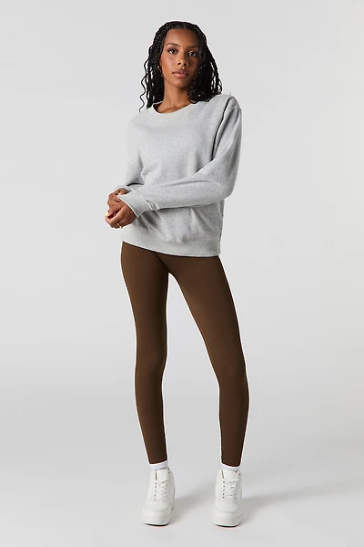 Legging côtelé classique