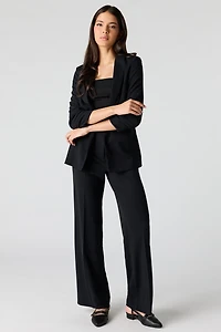 Low Rise Straight Leg Dress Pant