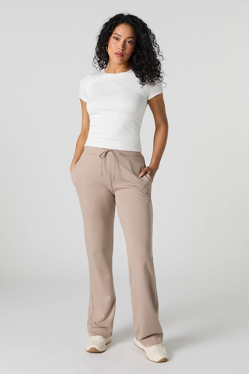 Soft Drawstring Wide Leg Pant