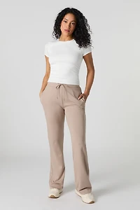 Soft Drawstring Wide Leg Pant