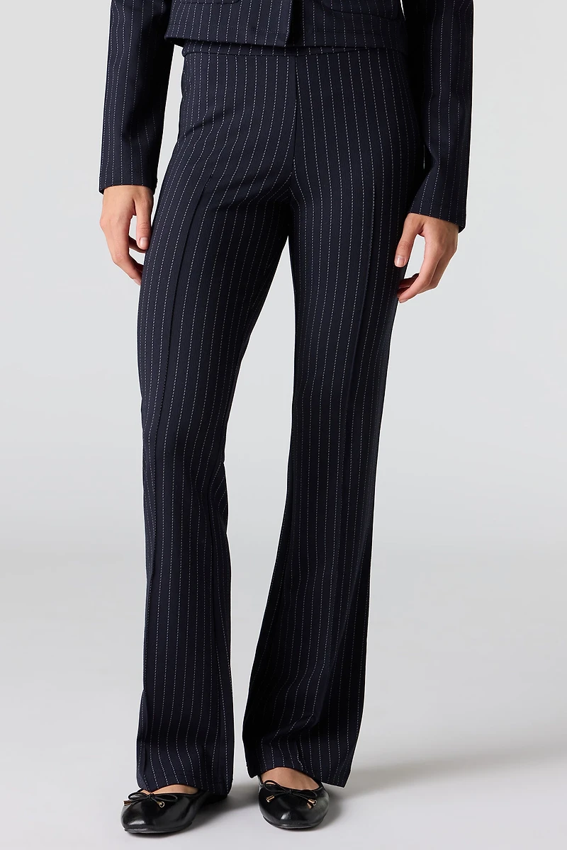 Pintuck Flare Dress Pant
