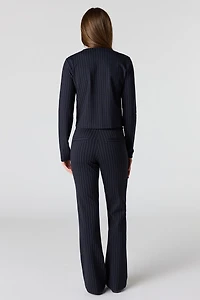 Pintuck Flare Dress Pant