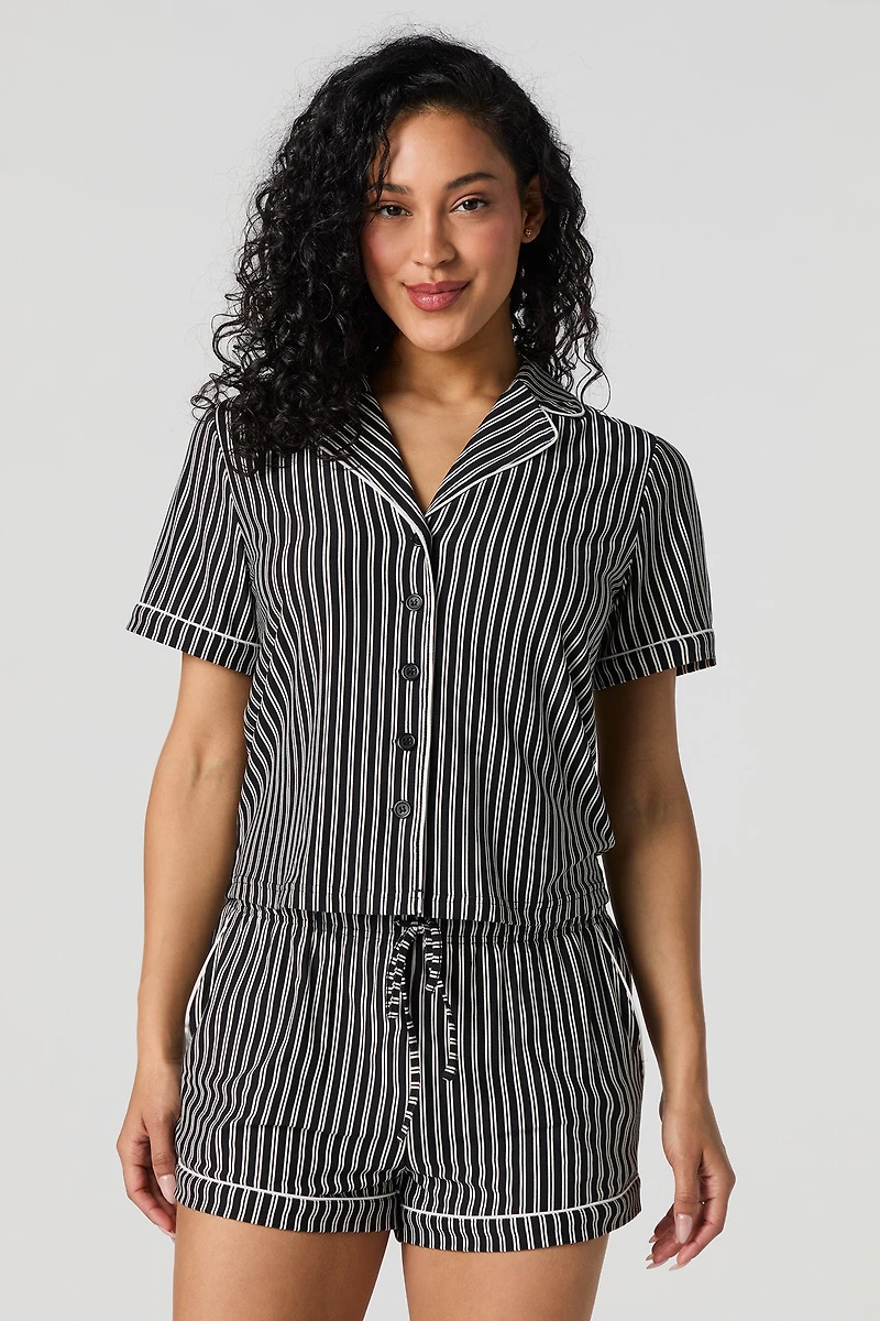Printed Pajama Short