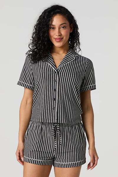Printed Pajama Short