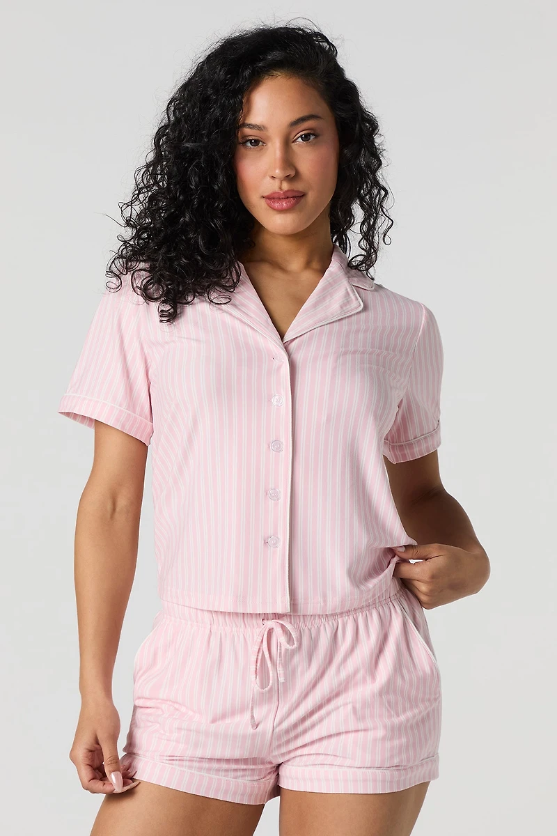 Short pyjama imprimé